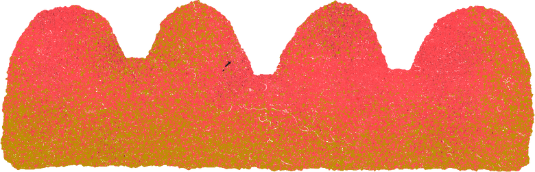 Gritty Print Press Distressed Repeating Shape 05